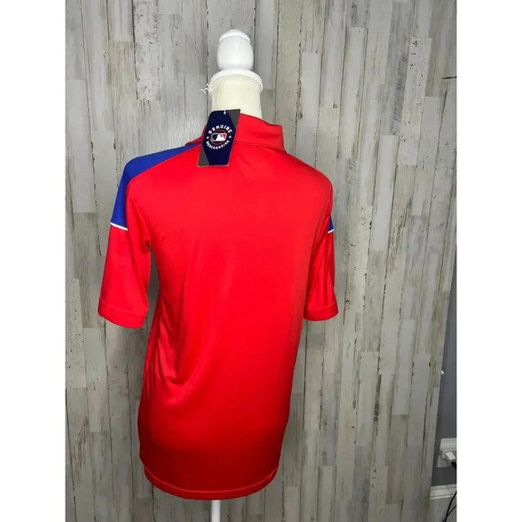 NWT Philadelphia Phillies Men's‎ Small Red/Blue Short Sleeve Polo Shirt - Picture 5 of 6